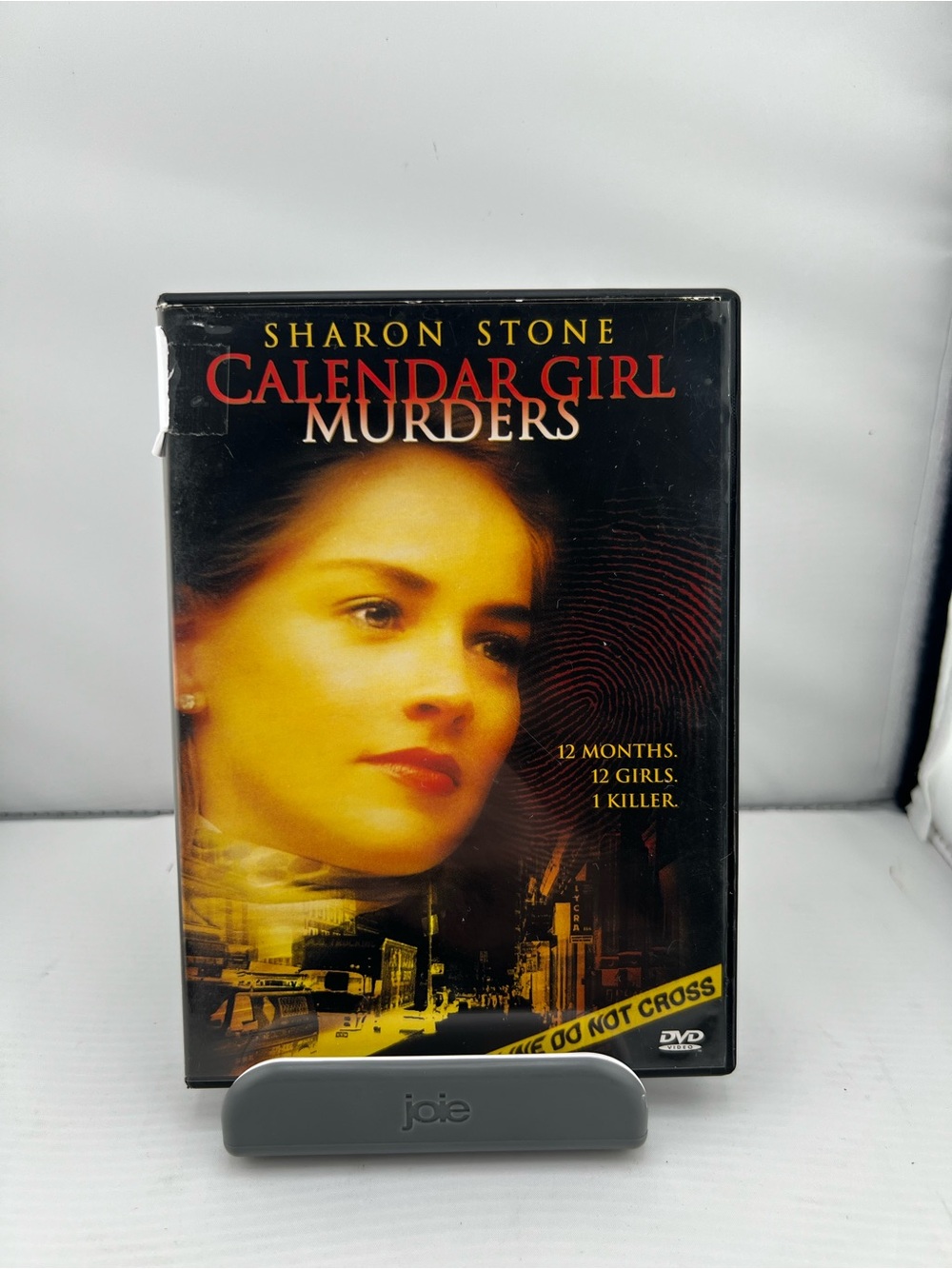 📀Sharon Stone Calendar Girl Murders DVD - Black & Yellow Cover